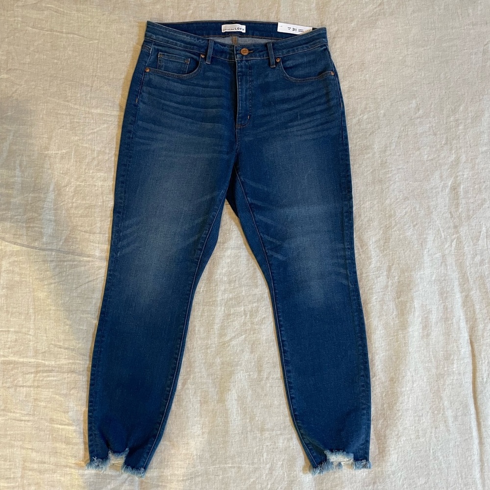 NWT Curvy Skinny Crop Jeans